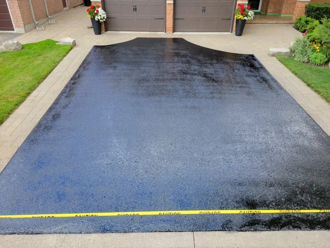 Driveway sealing project 2